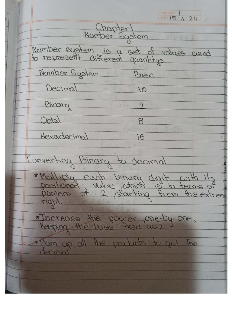 CTA Number System Full Notes | PDF