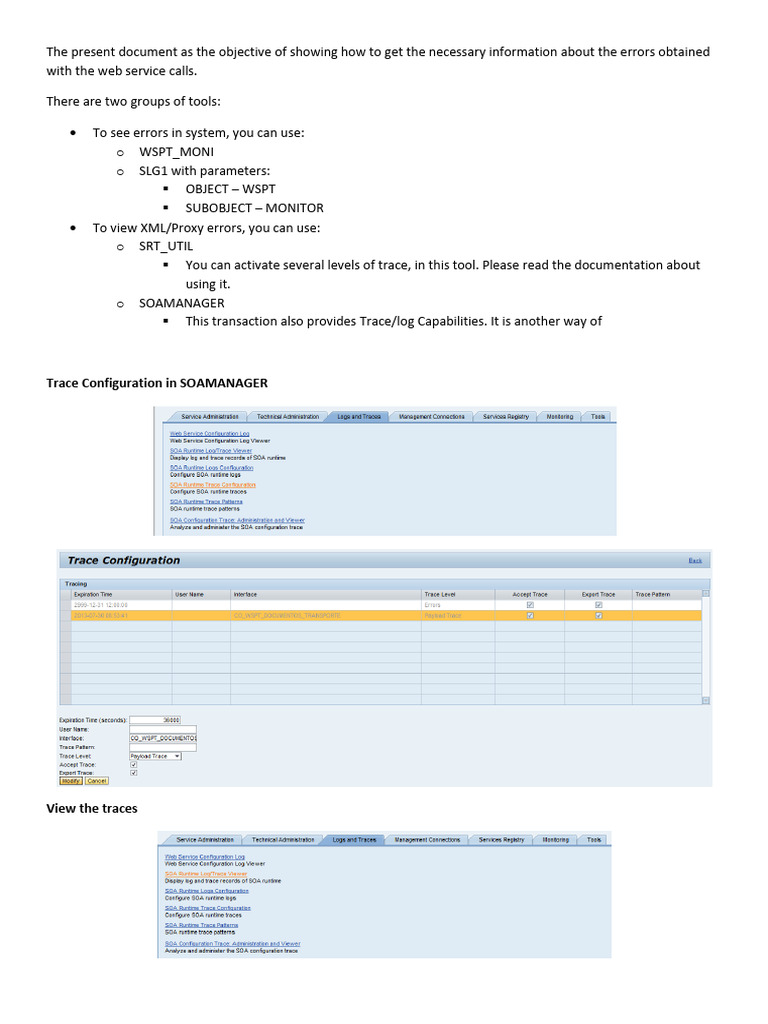 Using SRT_UTIL for Error Tracing | PDF