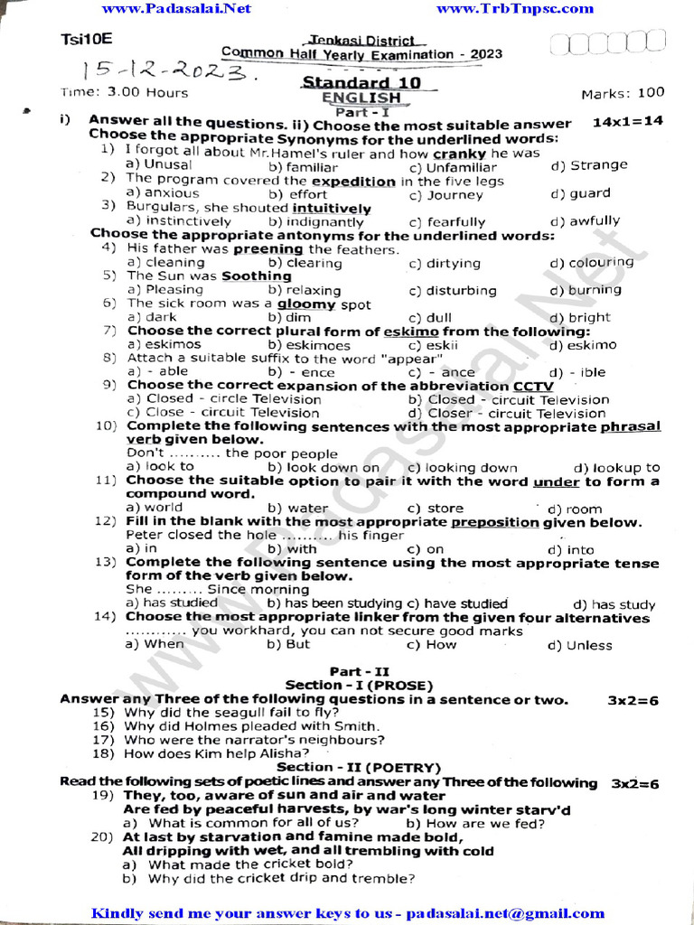 10th-English (1) .JPG | PDF