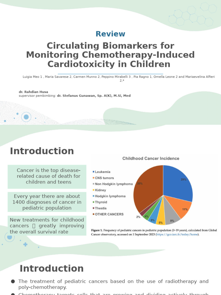 Circulating Biomarkers For Monitoring Chemotherapy-Induced ...