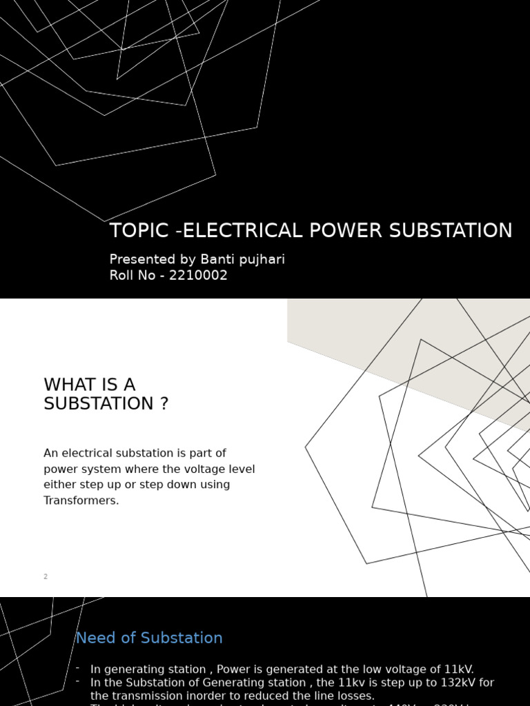 Understanding Electrical Power Substations | PDF | Electrical ...