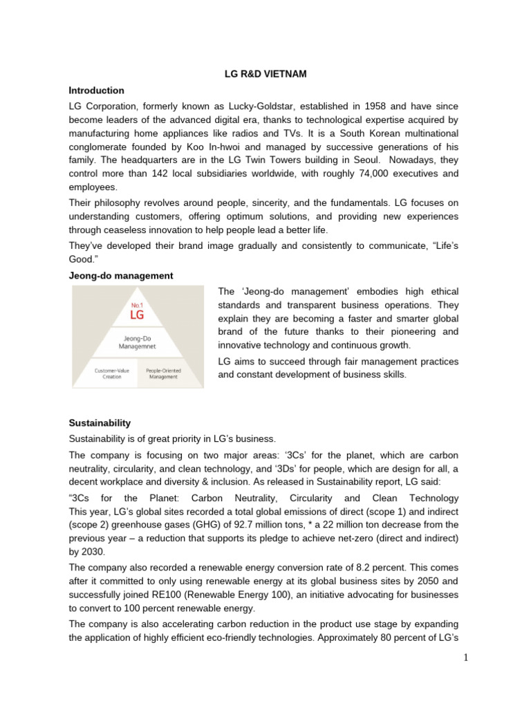Group Assignment - Performance Appraisal - LG RD Vietnam | PDF