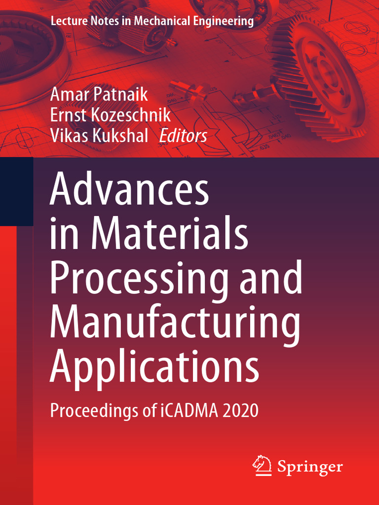 Advances in Materials Processing and Manufacturing Applications 2021 ...