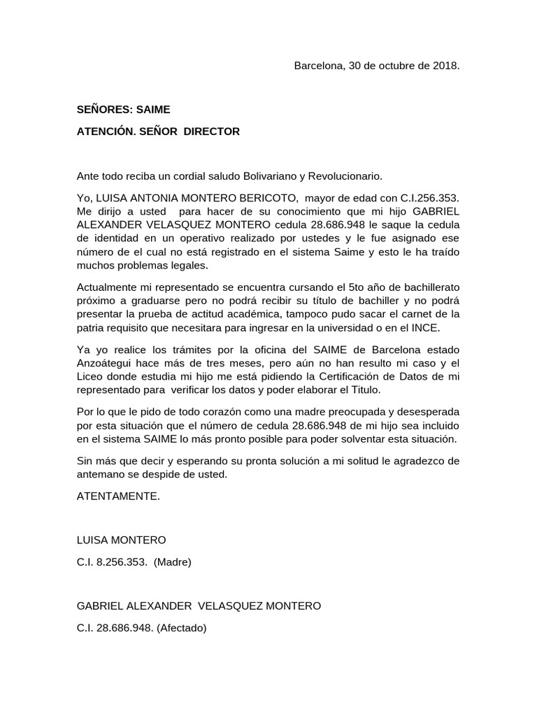 Se ores saime pdf
