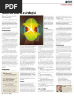 Tactics, Inside The Mind of A Strategist, 01-2009