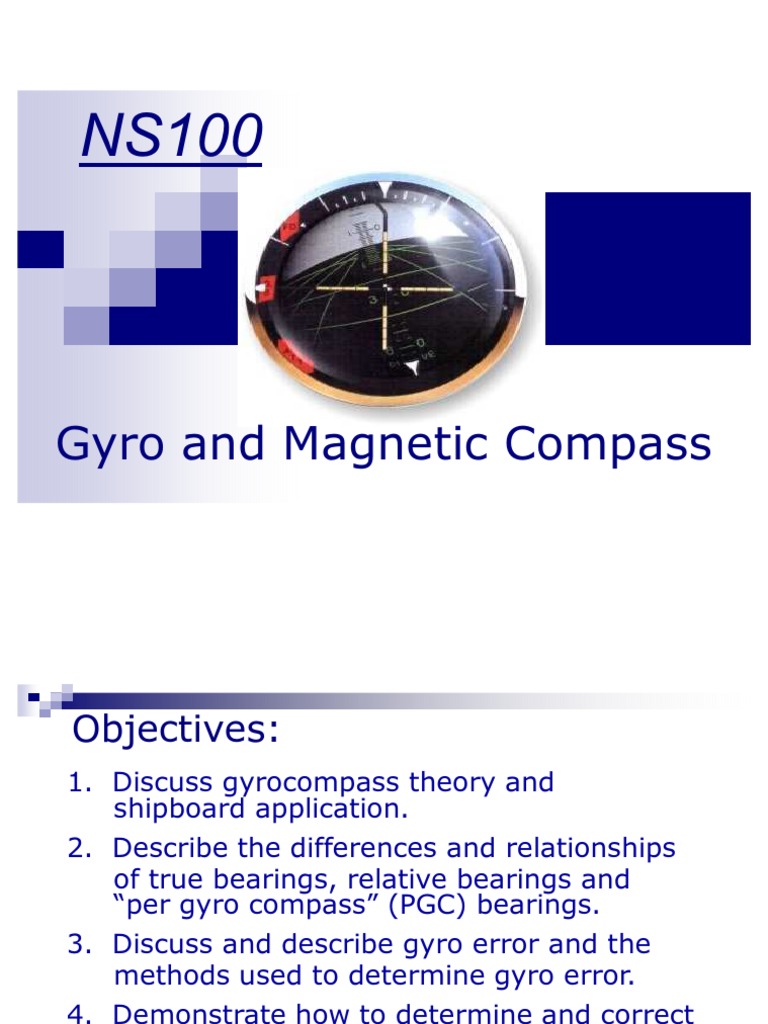 Gyro and Compass 1029 PDF Compass Computer Data