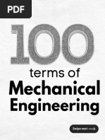 Mechanical Engineering Terms Explained | PDF | Fluid Dynamics | Heat
