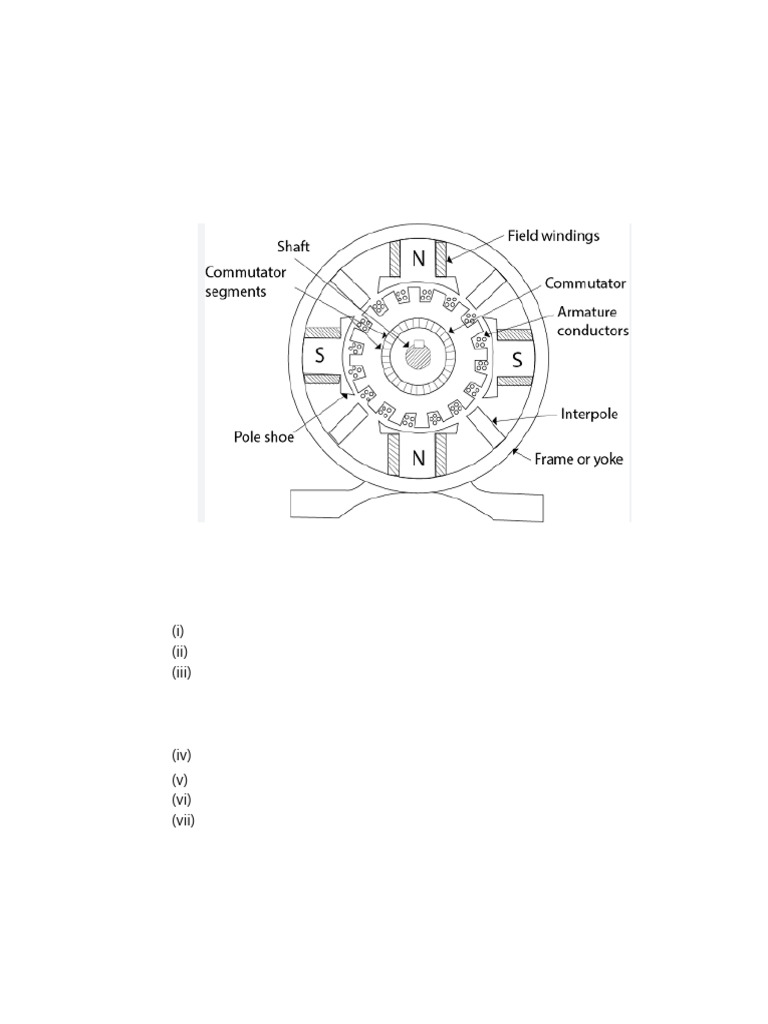 Expt no6 dc machine pdf electric motor bearing mechanical 