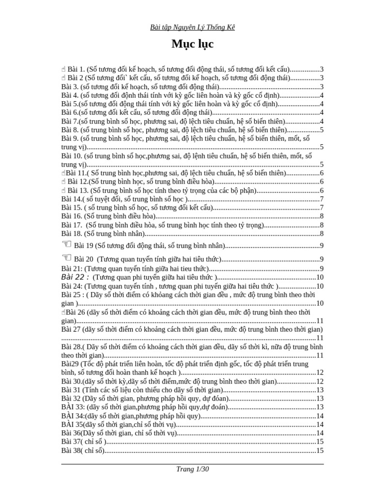 Bai Tap Nguyen Ly Thong Ke | PDF