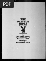 Sim Playboy Playboy January-December-1996 43 Index | PDF