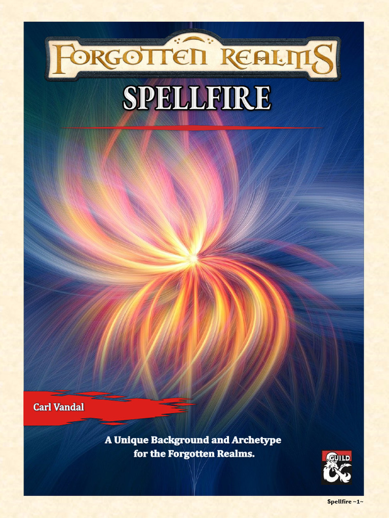 Spellfire | PDF | Forgotten Realms | Magician (Fantasy)
