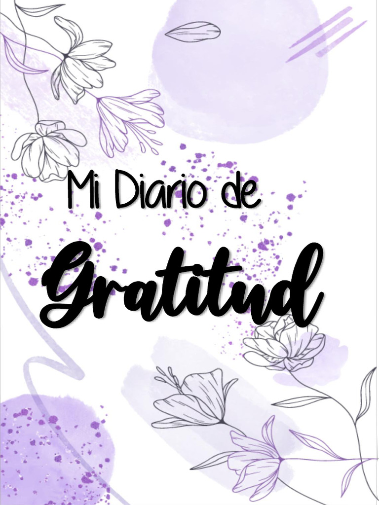 Diario de Gratitud y Abundancia | PDF