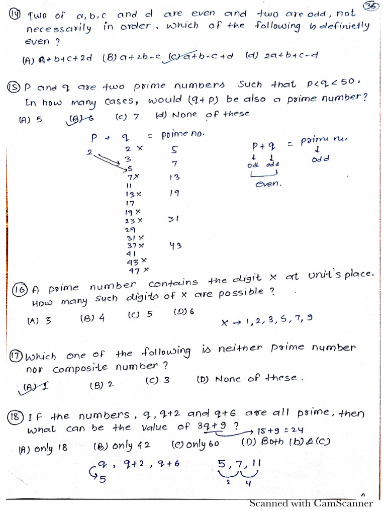 CLASS - 13 (Class Notes Eng) Number System - 277736 - Crwill | PDF