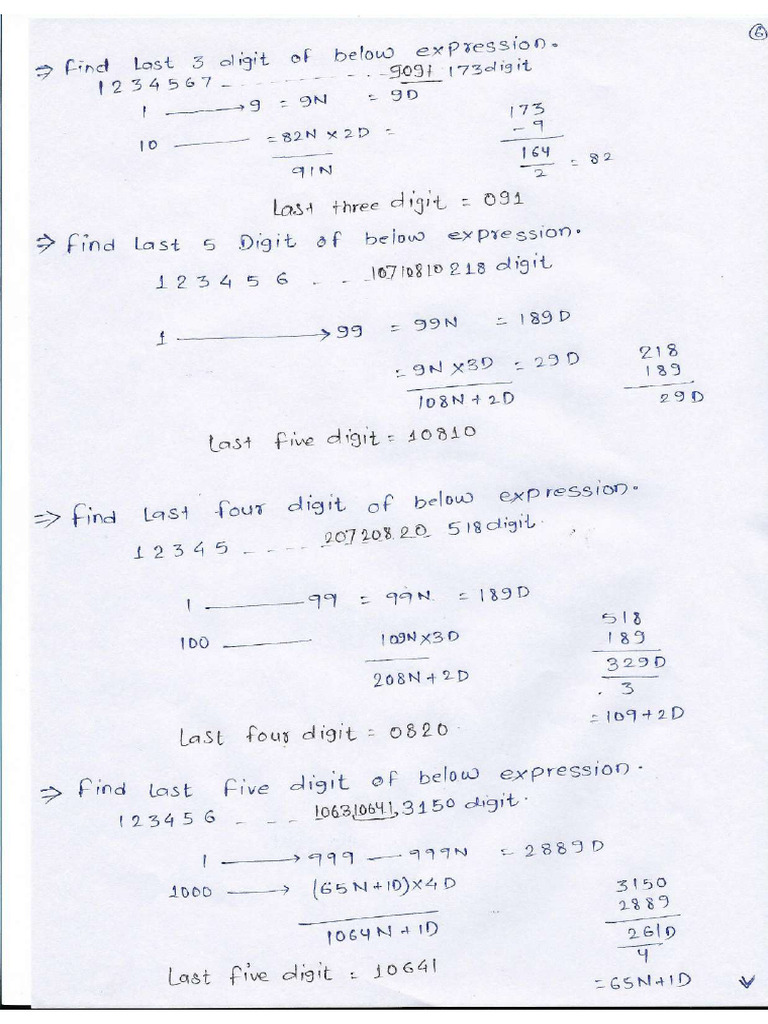 CLASS - 02 (Class Notes Eng) Number System - 277766 - Crwill | PDF