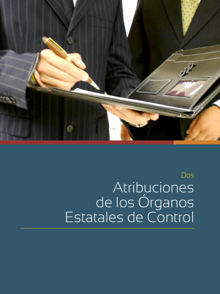 Atribuciones de Órganos de Control Estatal | PDF | Administración ...