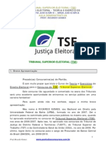 Dir. Eleitoral (área judiciária) - TSE - Ricardo Gomes - Aula 00