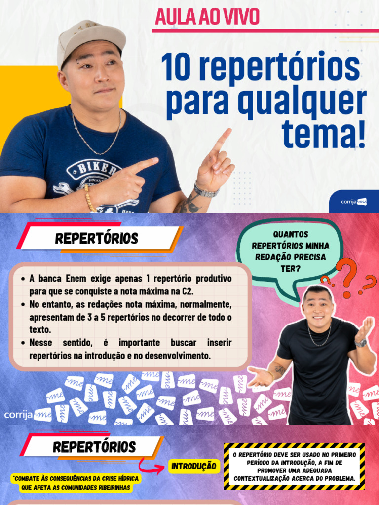 Repertórios Coringas para Redação do ENEM | PDF | Sociologia | Estado