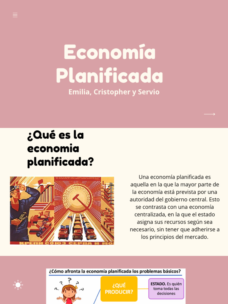 Economía Planificada: Conceptos y Ejemplos | PDF | Unión Soviética ...