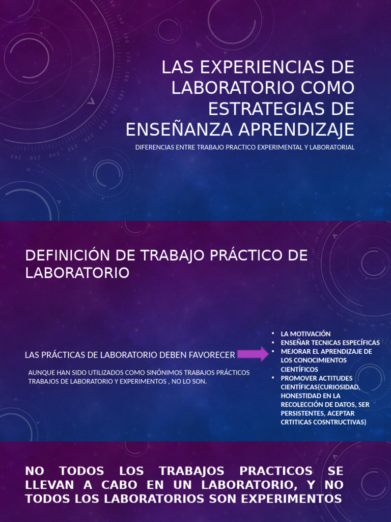 Las Experiencias de Laboratorio Como Estrategias de Enseñanza | PDF