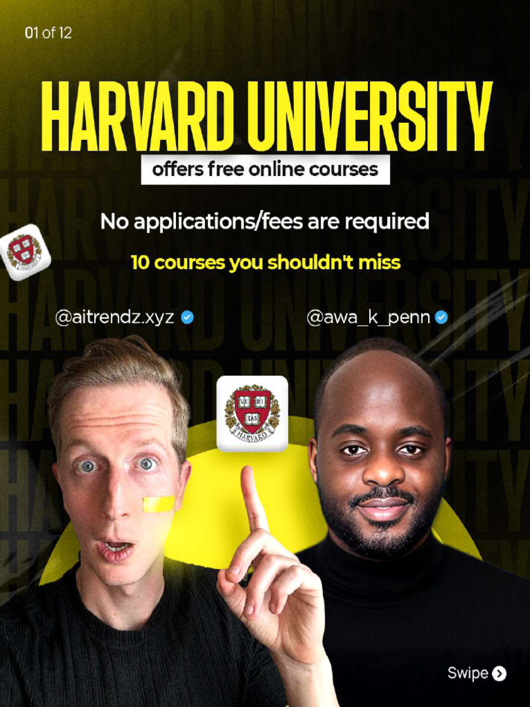 Harvard University Free Training | PDF