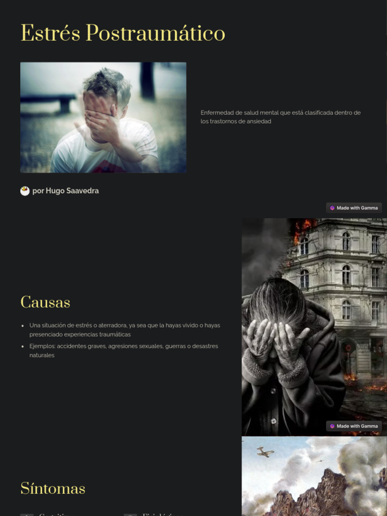 Estres Postraumatico | PDF