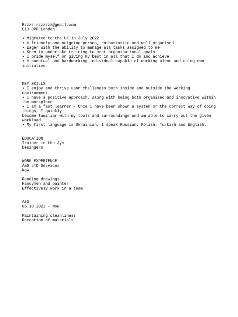 CV Rustam | PDF