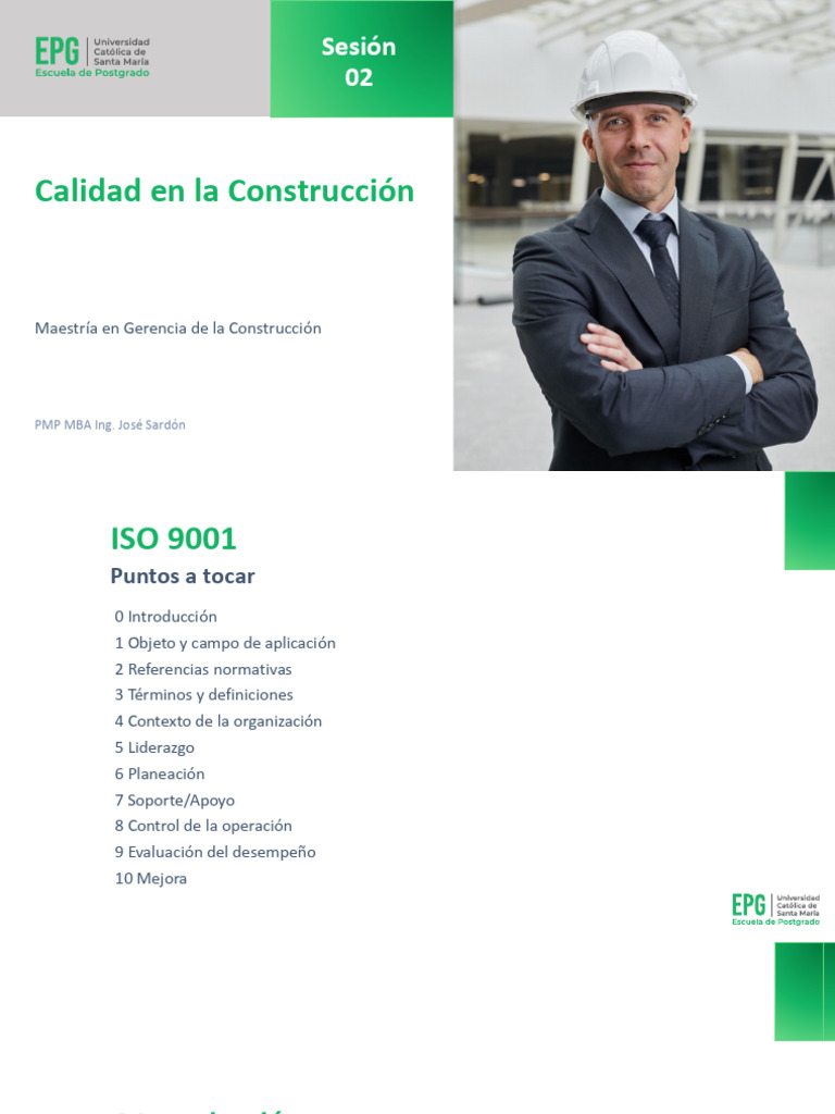 Gestión de Calidad en Construcción | PDF | Gestión de la calidad ...