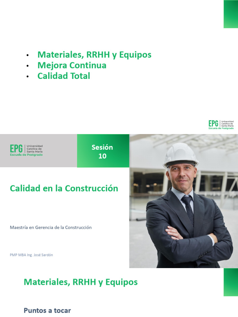 S08 - Calidad y Mejora Continua | PDF | Calidad (comercial) | Business
