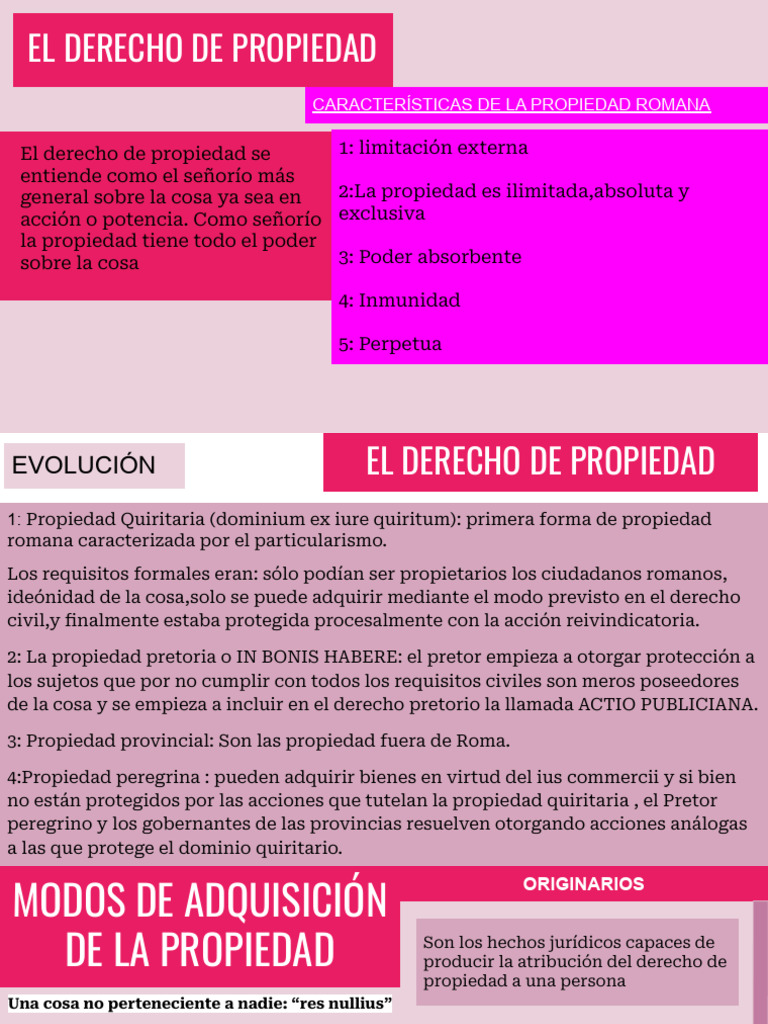 Derecho de Propiedad | PDF | Propiedad | Posesión (Ley)