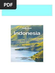 Lonely Planet Indonesia 2019  Lonely Planet 2024 Scribd Download