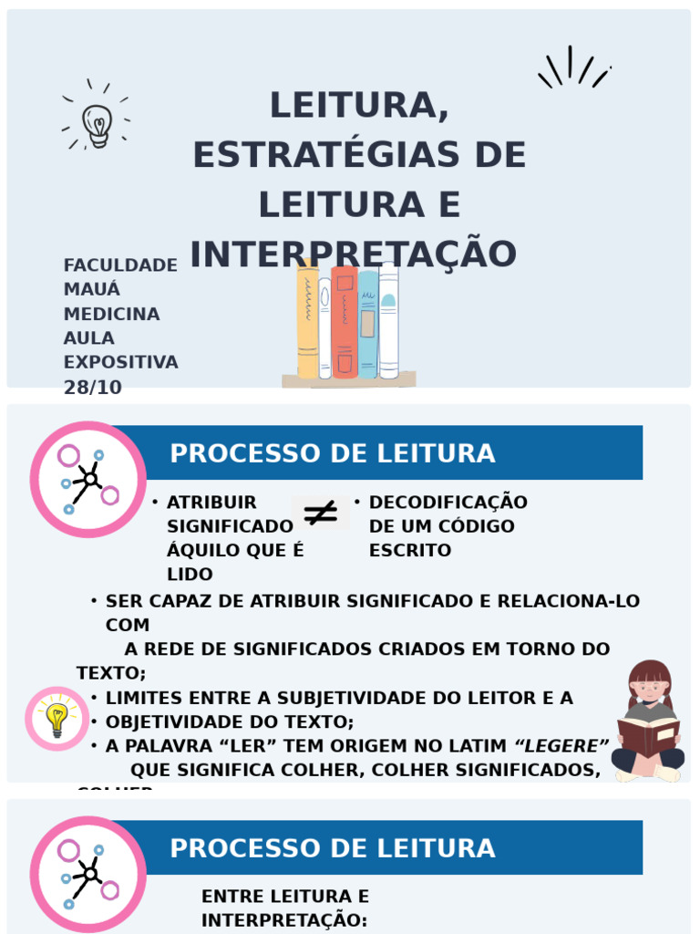 Estratégias de Leitura (1) | PDF | Comunicação | Interpretação linguística