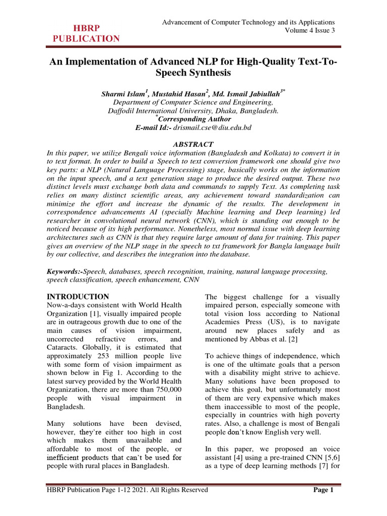 An 20advanced 20NLP 20framework 20-Formatted 20paper-Libre | PDF ...