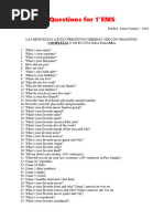 Fast Talk Questions for Fun and Flirting | PDF