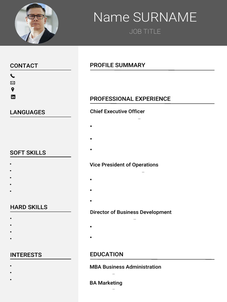 233 Executive Resume Example | PDF | Customer Relationship Management ...