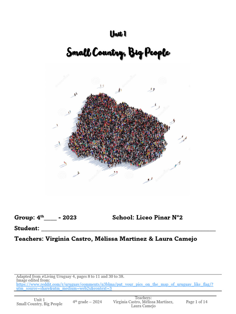 Unit+1+ +Small+Country+Big+People+(1) | PDF