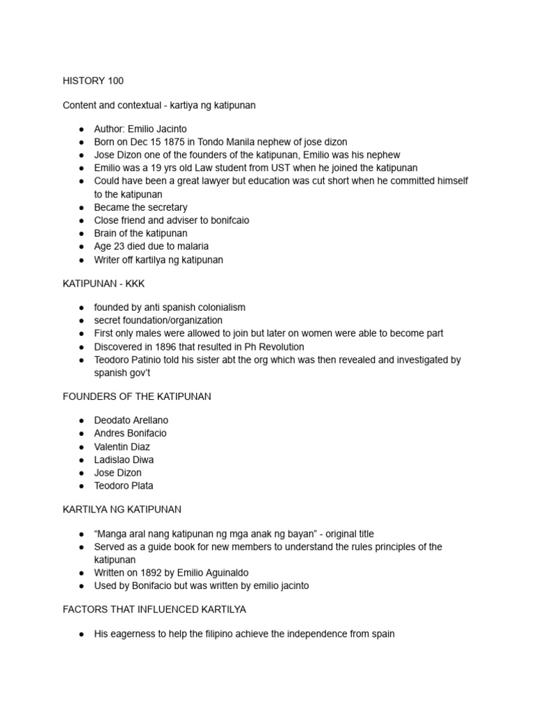 Hist100 module 3 notes pdf philippines spanish east indies