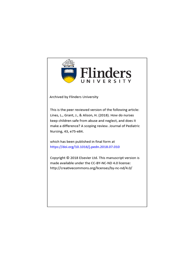Pediatric Nursing | PDF | Child Neglect | Child Abuse