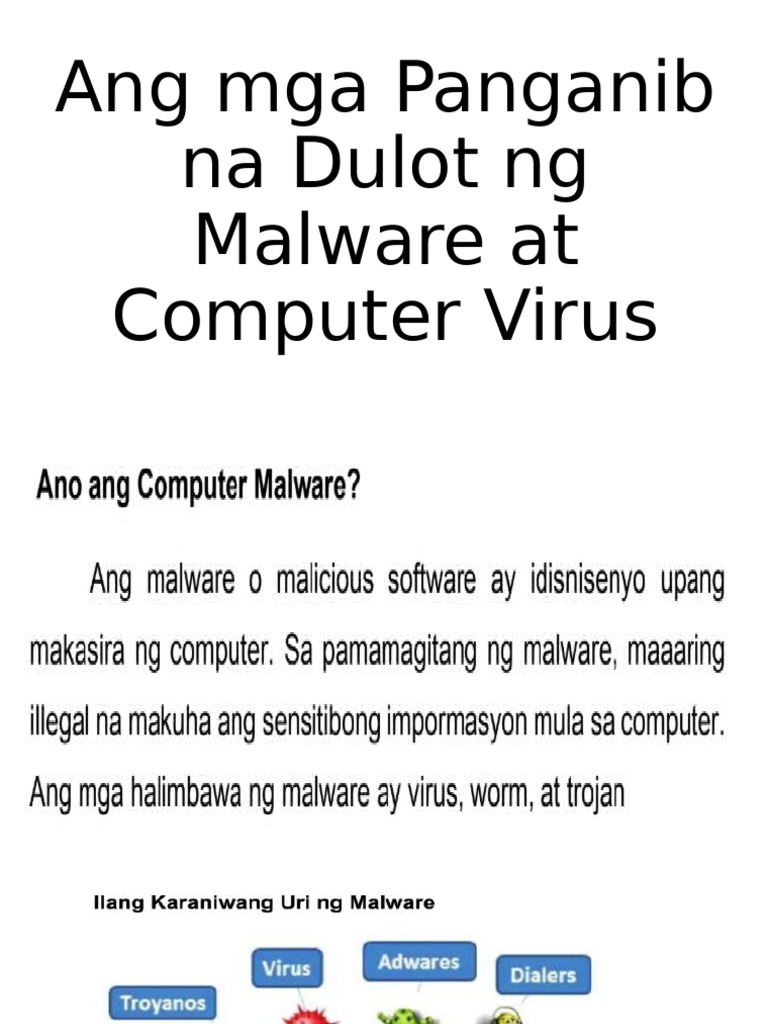 Ang Mga Panganib Na Dulot NG | PDF
