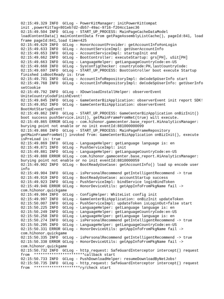 UnionBank Online App Startup Log | PDF | Hypertext Transfer Protocol ...