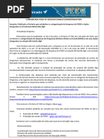 Comunicado PDDE N. 11-2026 - Atualização Cadastral No PDDEWEB | PDF