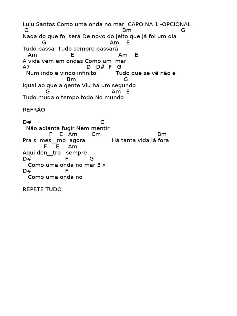 Letra de 