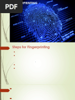 Fieldprint Fingerprinting FAQ Guide | PDF | Identity Document | Privacy