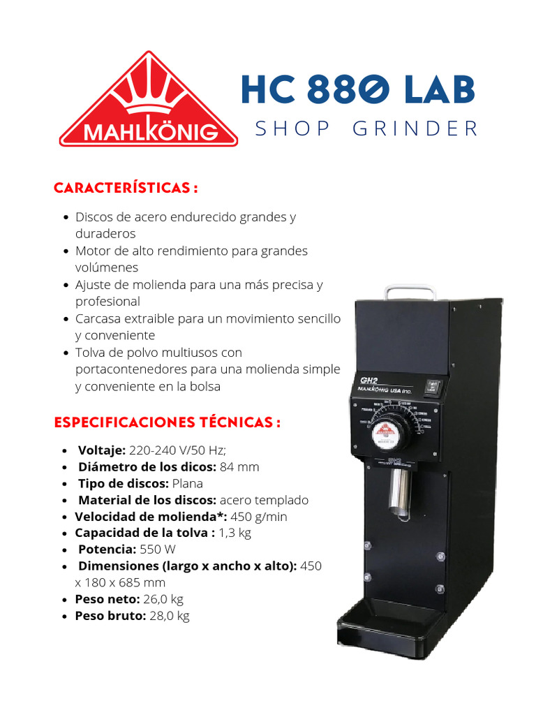 hc880 ficha | PDF