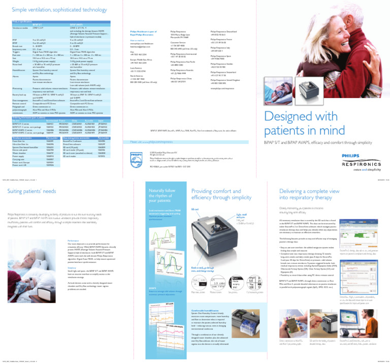 BiPAP Ventilators for Patients | PDF | Medical Specialties | Therapy