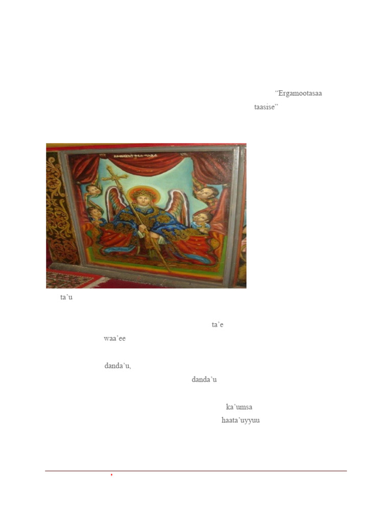 Ergamoota Waaqayyoo 1219 | PDF