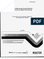 H.E. Lorenzana et al- Novel High Energy Density Materials
