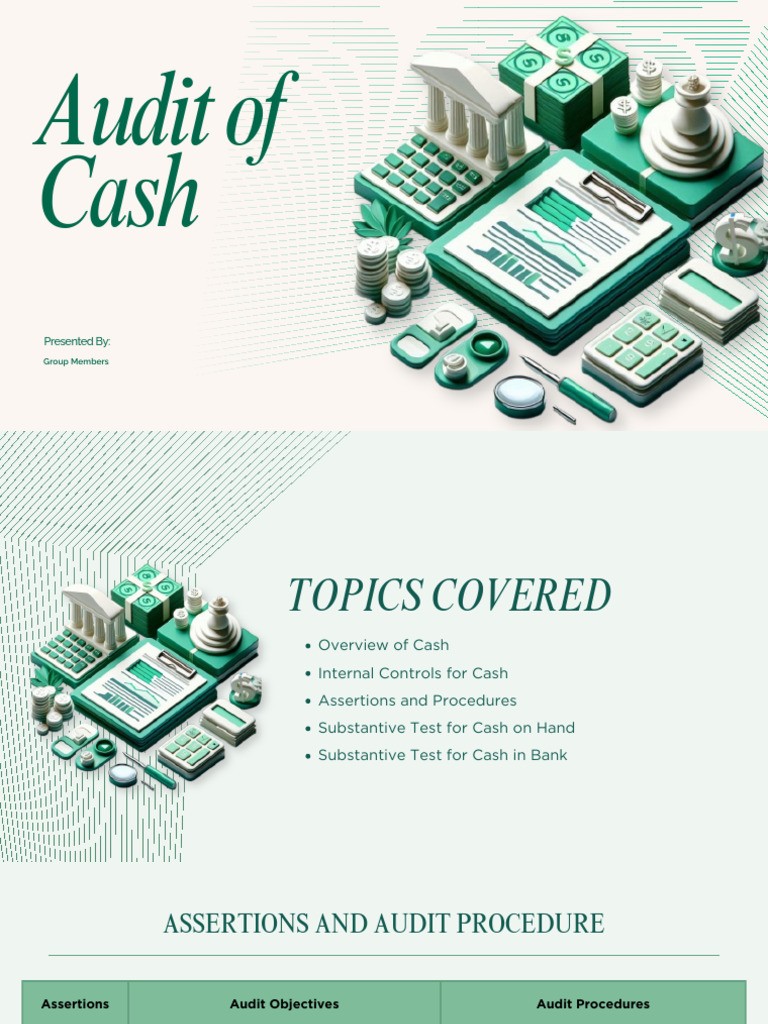 Cash Audit Procedures and Controls | PDF | Banks | Debits And Credits