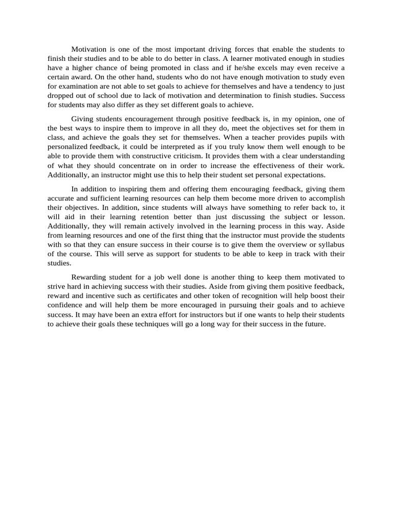 Boosting Student Motivation Strategies | PDF | Motivational | Motivation