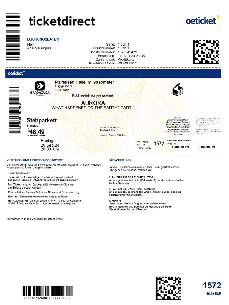 Oeticket 1525843429 | PDF