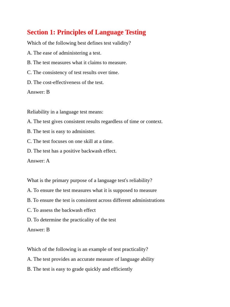 KTĐGNN | PDF | Validity (Statistics) | Multiple Choice